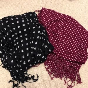 KEDS 2 Pack Blanket Scarves